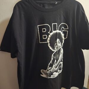 Vintage Natorious B.I.G Black Graphic Mens T-Shirt